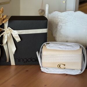 Coach Bandit Shoulder Bag (Brass/Ivory) - NWT